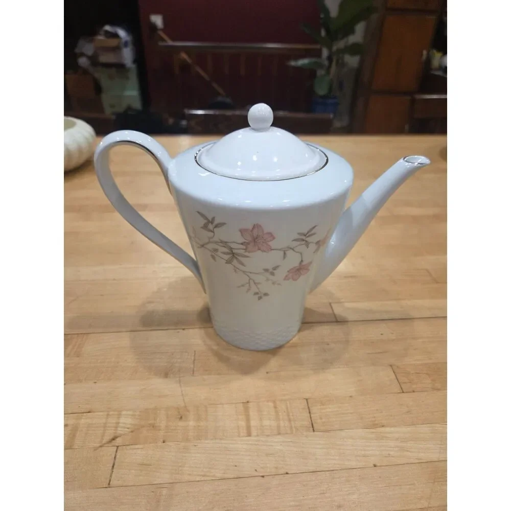 Vintage Johann Haviland Bavaria Rosita Teapot Coffee Pot W885 DAMAGED LID